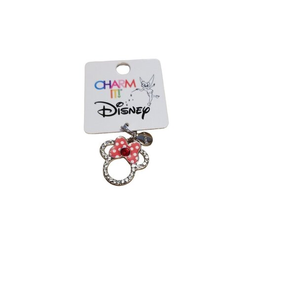 Disney Jewelry Set Alice In Wonderland Ring & 2 Bracelet Charm It! Minnie & Olaf - Picture 3 of 12